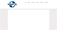 Desktop Screenshot of microm.com.pa