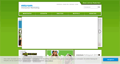Desktop Screenshot of microm.de